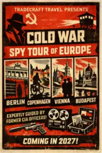 Coming 2027: Spy Tour