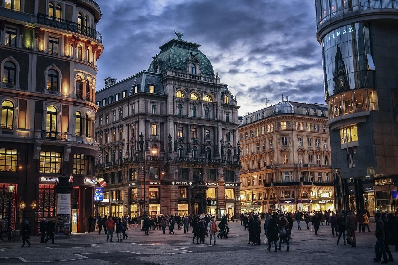 Vienna cityscape representing Danube river-cruise destinations