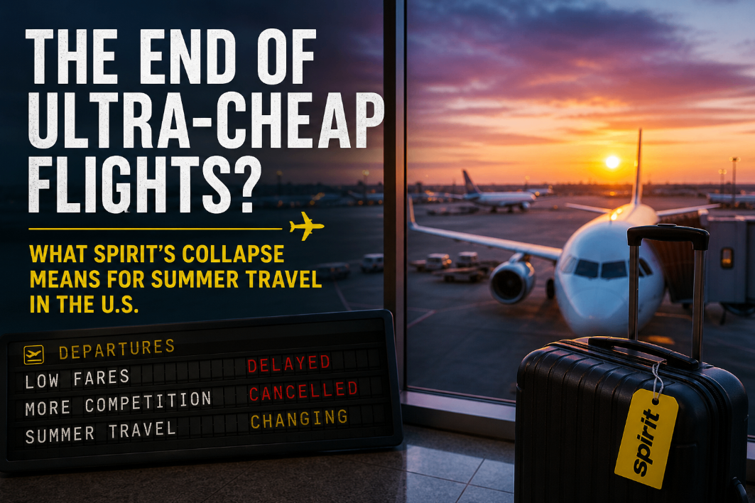 What Spirit Airlines’ Collapse Means for Summer Travel