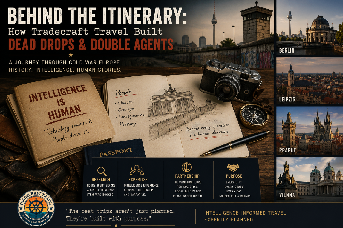 How Tradecraft Travel Built a Cold War Europe Spy Tour