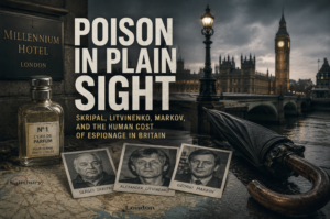Poison in Plain Sight: Skripal, Litvinenko, Markov, and the Human Cost of Espionage in London