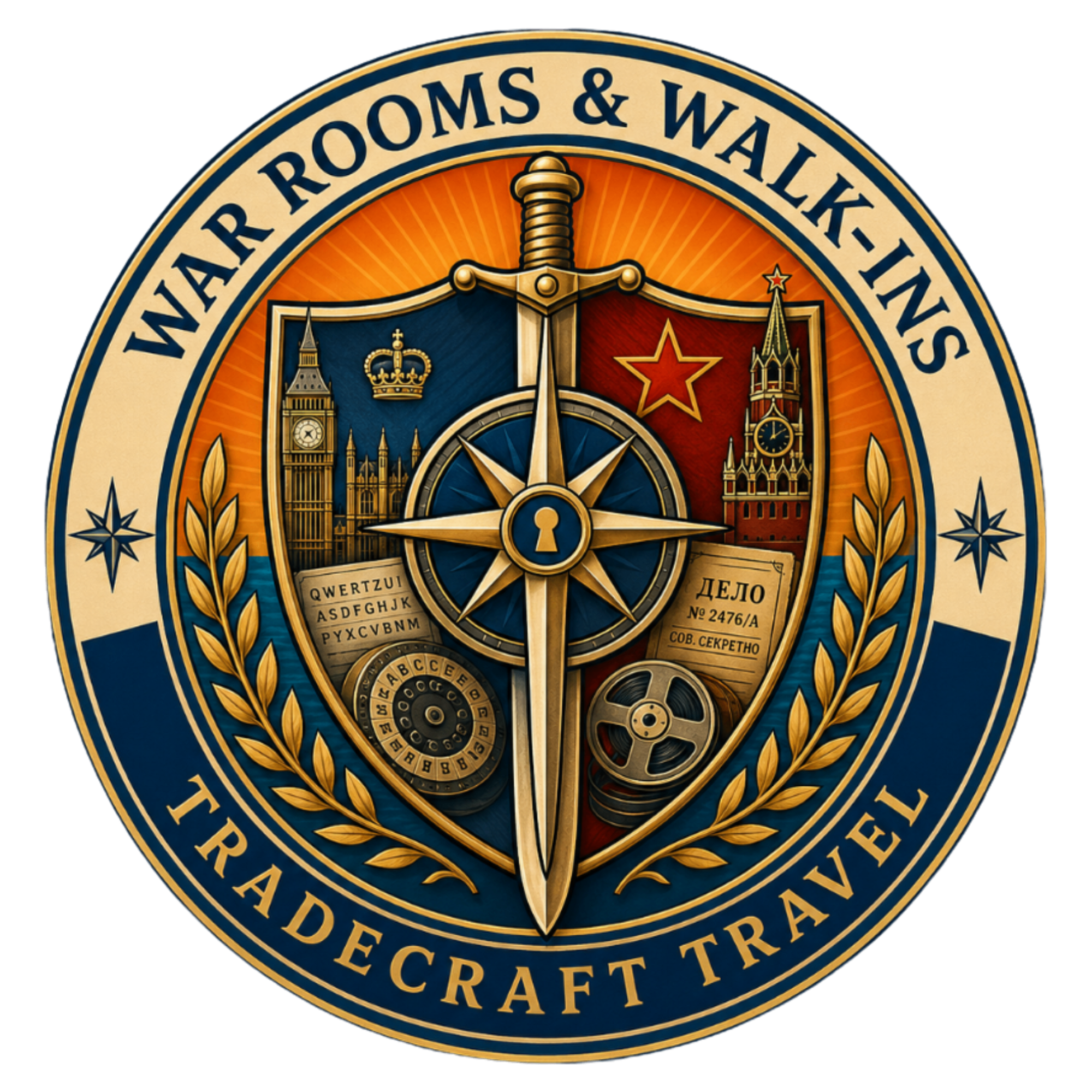 War Rooms and Walk-Ins tour emblem