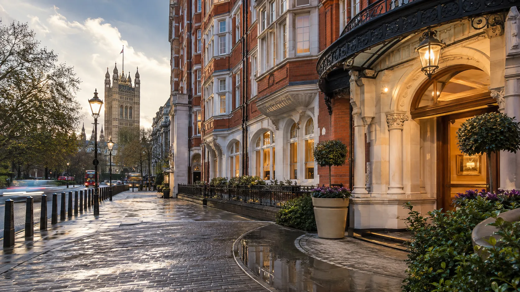 St Ermin’s Hotel and Westminster on a welcoming London afternoon