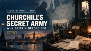 Wartime London and resistance communications.